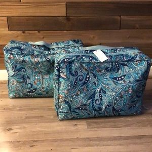 NWT VERA BRADLEY Storage Bag Duo